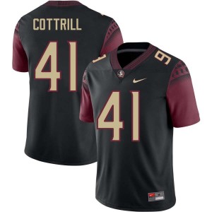 AJ Cottrill Florida State Seminoles #41 College Football Mens Player Jersey - Black 492431-188