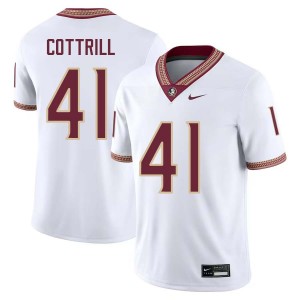 AJ Cottrill Noles Men College Football Limited #41 Jerseys - White 683483-545