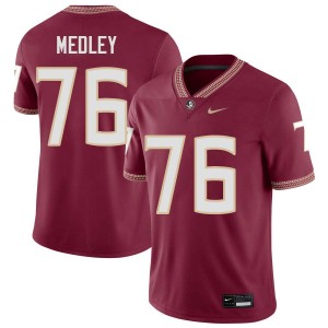 Adrian Medley Florida State Seminoles #76 Men's Player College Football Jersey - Garnet 856442-952