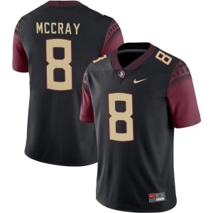 Deante McCray FSU Men #8 College Football 2025 Jerseys - Black 304160-763