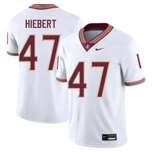 Donny Hiebert Florida State Seminoles Game Mens #47 College Football Jersey - White 650164-983