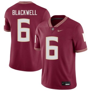 Gavin Blackwell Seminoles Replica #6 Men College Football Jersey - Garnet 513063-402