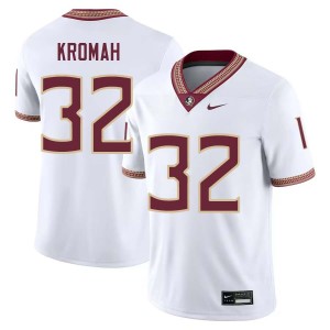 Ousmane Kromah Florida State #32 College Football Game Men's Jersey - White 210748-537
