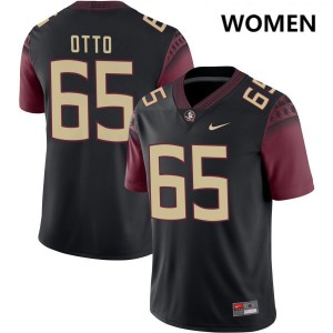 Andre Otto Florida State Seminoles College Football Womens #65 2025-26 Jersey - Black 390746-900
