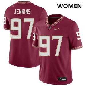 Jayson Jenkins Florida State Women #97 Alumni College Football Jersey - Garnet 387332-328