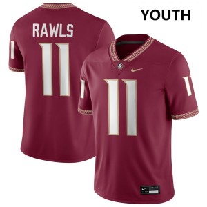 Ja'Bril Rawls Florida State Seminoles Official #11 Youth College Football Jerseys - Garnet 731269-976